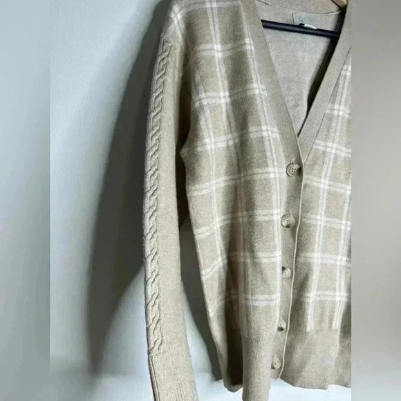 JOIE Open Front Button Soft Cardigan Size Small - Picture 5 of 7